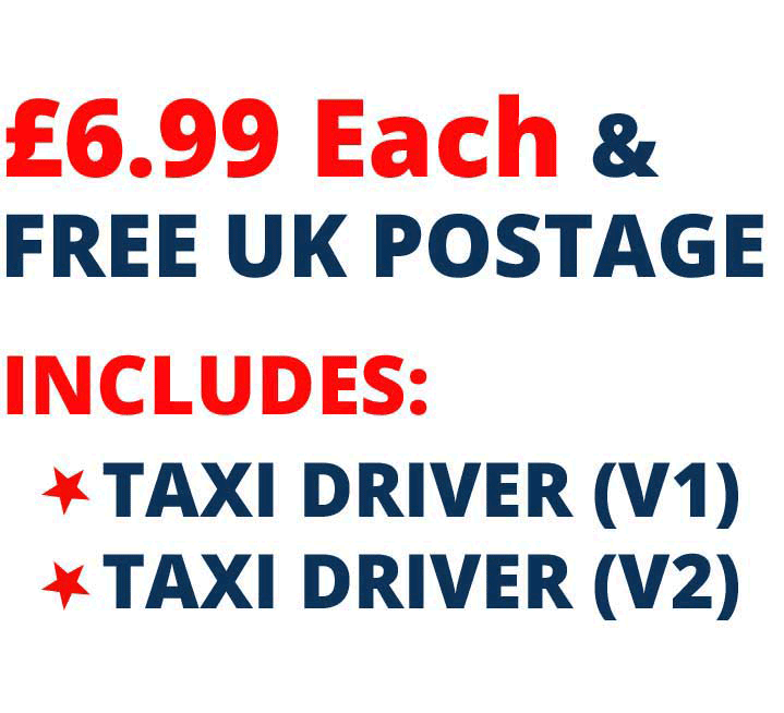 Taxi Driver 2 Card Set £6.99 Includes Taxi Driver V1 And Taxi Driver V2 Cards 